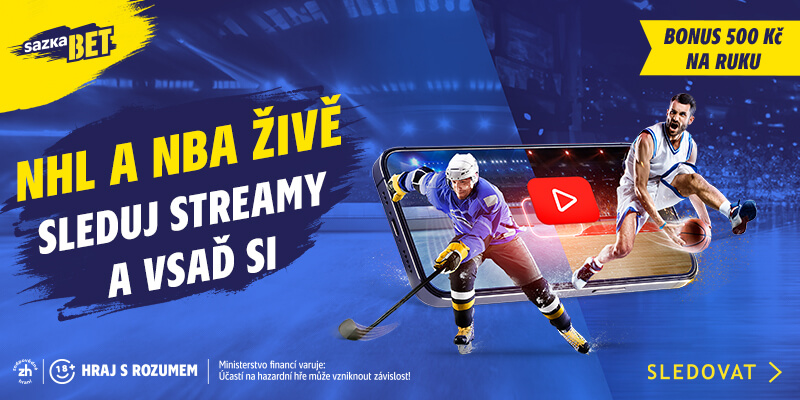 Sazkabet: Sledujte streamy z NHL živě a zdarma