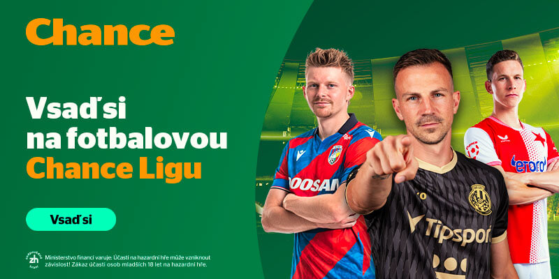 Vsaď si na fotbal s bonusem: kurzy na Chance Ligu u Chance Vsaď si na fotbal s bonusem: kurzy na Chance Ligu u Chance