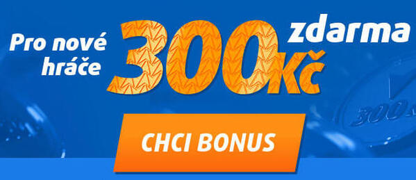 Tipsport bonus 300 Netů zdarma