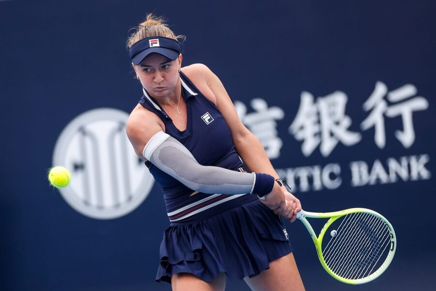 Tenis, WTA, Barbora Krejčíková během turnaje v Pekingu, China Open