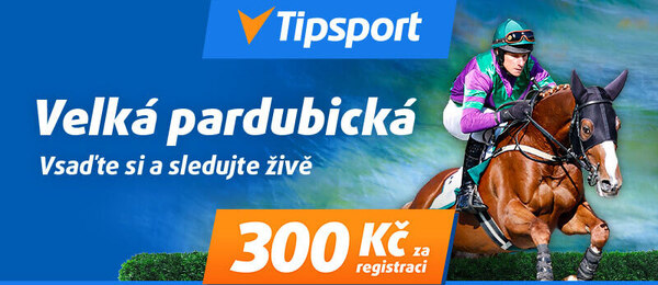 Velká pardubická u Tipsportu - vsaďte si a sledujte živě