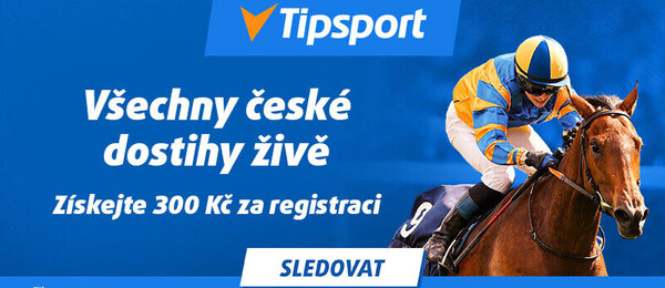 Tipsport - všechny české dostihy živě a s bonusem za registraci