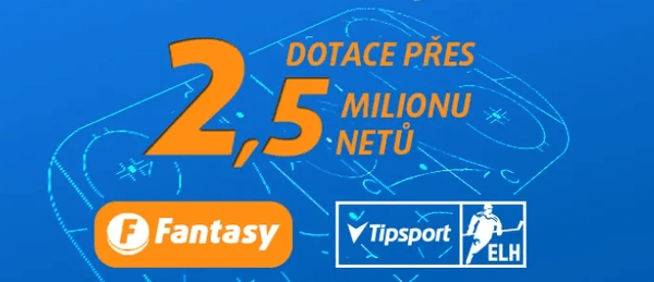 Tipsport Fantasy hokej extraliga: Sestavte svůj tým a hrajte o podíly z milionů Tipsport Netů