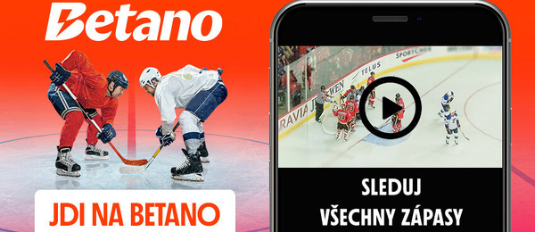 NHL live stream Betano - vsaďte si a sledujte všechny zápasy NHL živě u Betana