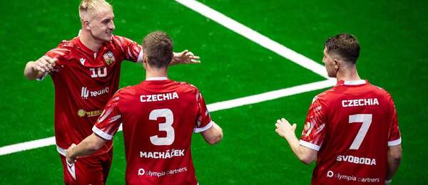 Česko vyhrálo první dva zápasy na ME v malém fotbale 2024 a zajistilo si postup do osmifinále