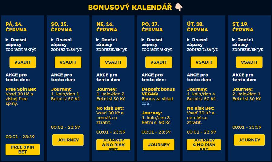 MerkurXtip bonusový kalendář k ME ve fotbale 2024