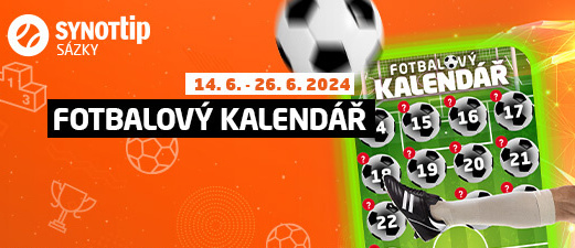 SYNOT TIP - fotbalový kalendář k EURO 2024: dárky každý den