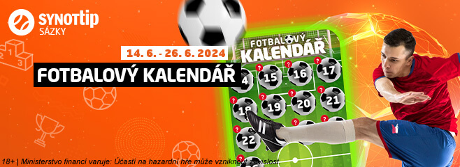 SYNOT TIP - fotbalový kalendář k EURO 2024: dárky každý den