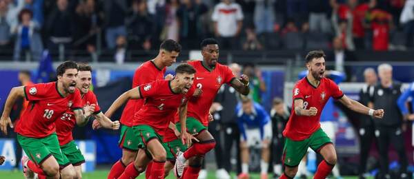 Portugalci slaví postup proti Slovinsku