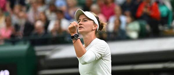 Barbora Krejčíková na Wimbledonu 2024