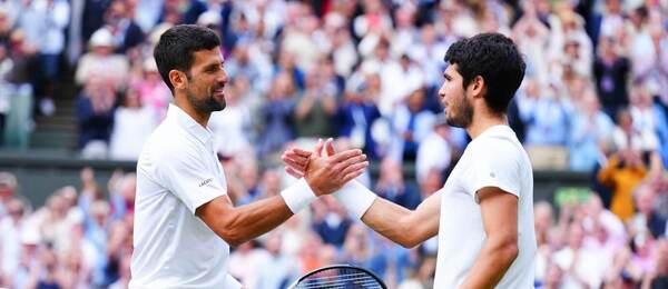 Tenis, ATP, Novak Djokovič a Carlos Alcaraz po finále Wimbledonu, All England Club