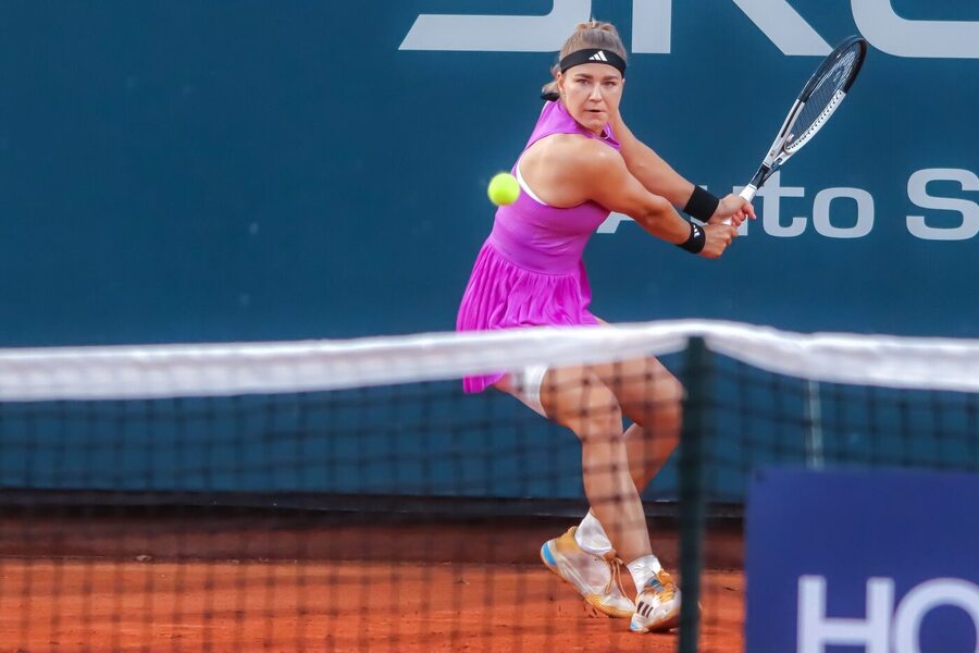 Tenis, WTA, Karolína Muchová na turnaji v Palermu, Sicílie