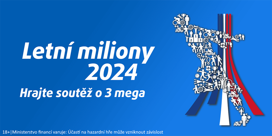 Tipsport Letní miliony 2024 - Hrajte tipovací soutěž k Paříži o tři miliony Netů zdarma