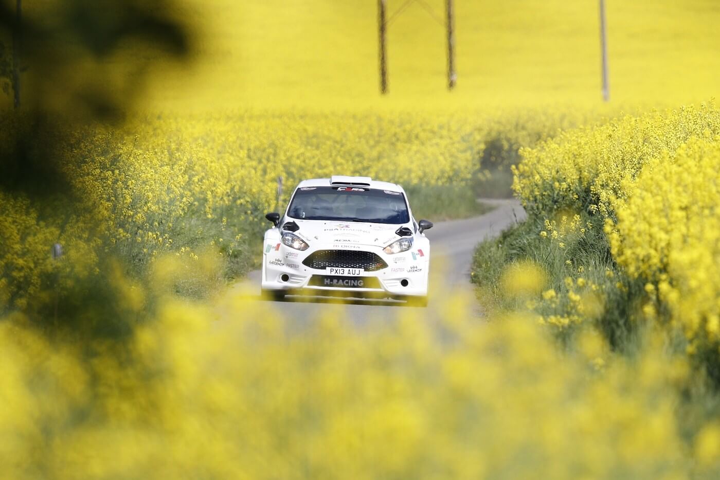 Rally, fotka z Rally Vyškov