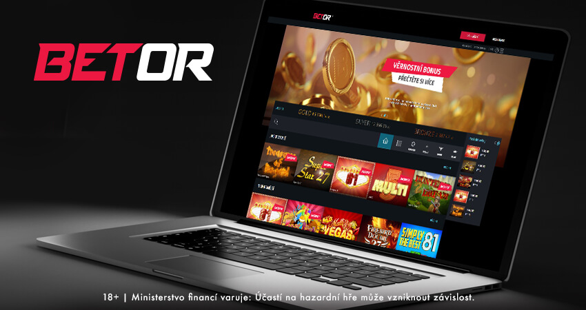 Betor online casino BONUS cz