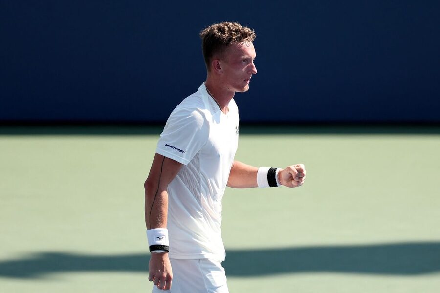 Tenis, ATP, Jiří Lehečka během 2. kola US Open, FLushing Meadows, New York, USA