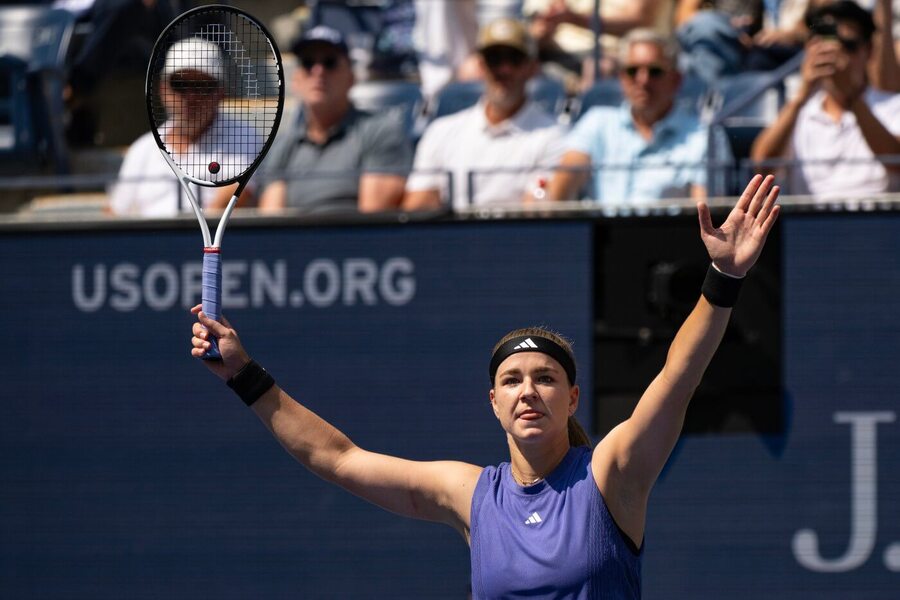 Karolína Muchová ve čtvrtfinále US Open 2024