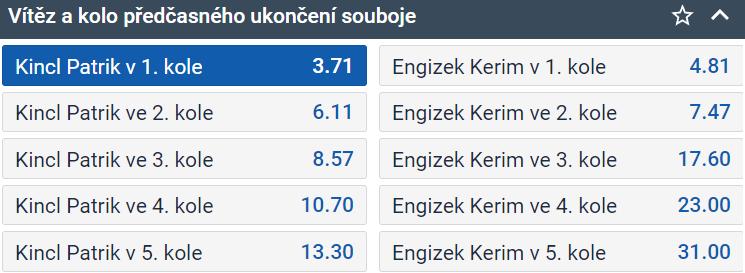 Tip na MMA turnaj Oktagon 62 Frankfurt: Kincl vs. Engizek (12. 10. 2024, sledujte online živý přenos na TV Tipsport)