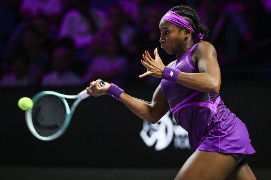 Tenis, Turnaj mistryň 2024, Coco Gauff v zápase základní skupiny, dnes se Gauff střetne se Sabalenkou v semifinále