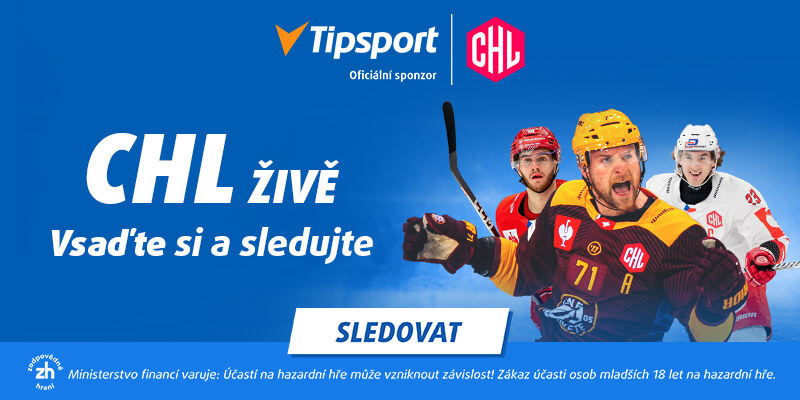 Sledujte Ligu mistrů v hokeji na TV Tipsport - CHL online live stream živě