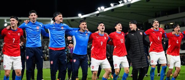 Česká radost po postupu na EURO U21