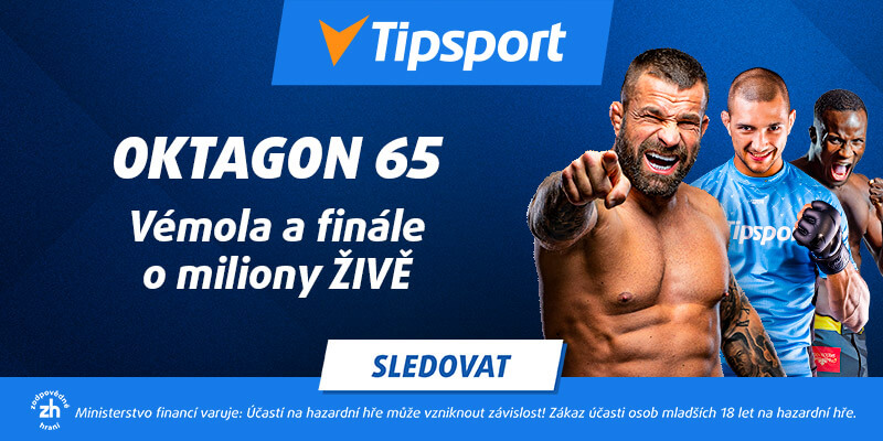 Sledujte MMA zápas Karlos Vémola vs. Will Fleury i finále Oktagon Gamechangeru živě na TV Tipsport.