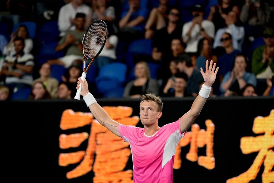 Tenis, ATP, Jiří Lehečka na Australian Open, Melbourne, grandslam