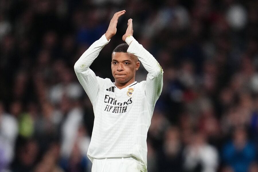 Kylian Mbappé během utkání se Salcburkem