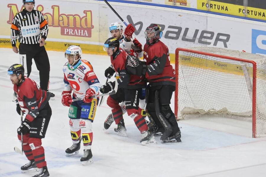 Hokej extraliga, zápas Pardubice vs. Sparta Praha