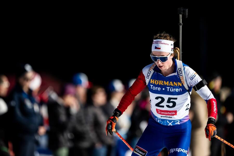 Jessica Jislová rozjede českou štafetu žen na MS v biatlonu 2025 v Lenzerheide