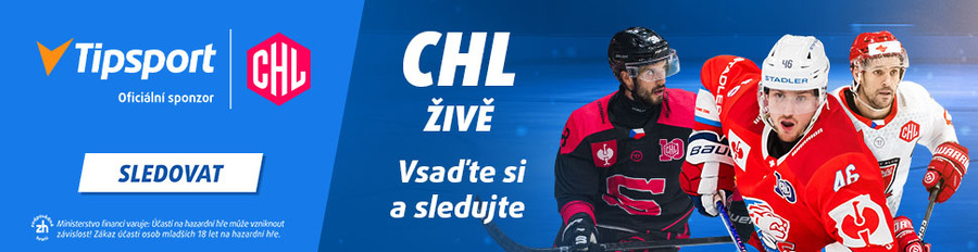 CHL živě: Vsaďte si a sledujte Ligu mistrů v hokeji na TV Tipsport CHL živě: Vsaďte si a sledujte Ligu mistrů v hokeji na TV Tipsport